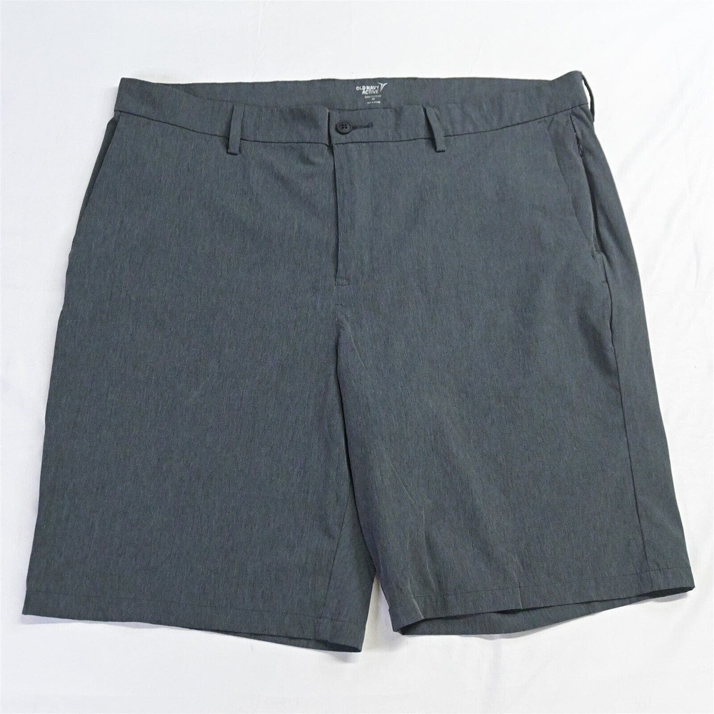 Old Navy 40 x 10" Gray Stretchtech Golf‎ Chino Shorts